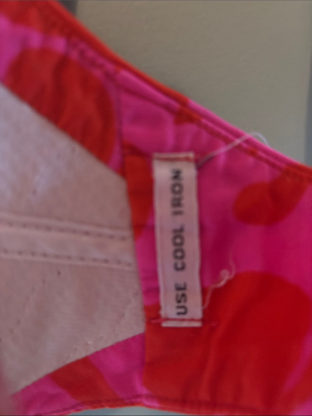 Vintage Pink and Red Women's Bikini Set - Picture 3 of 9